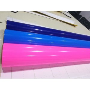 Buy cheap Glossy Matte 1.06x50m Coloured Vinyl Rolls with 120gsm Release paper from wholesalers