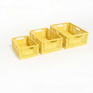 Buy cheap Multifunctional Reusable Folding Plastic Baskets For Fruits Stackable Rectangle from wholesalers