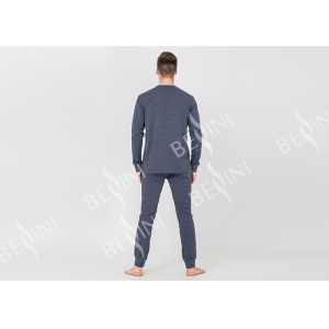 Buy cheap Custom Design Warm Mens Luxury Sleepwear 2 Piece Sets Breathable Quick Dry from wholesalers