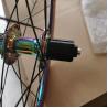 Buy cheap 20 Inch Carbon Fiber Wheelset for Road Bicycles 8/9/10/11 Speed Double Wall Rainbow Color from wholesalers