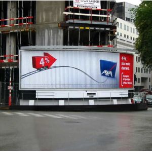 Buy cheap Single side wall mount freestanding trivision billboard from wholesalers