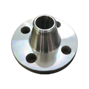 Buy cheap Weld Neck Flange Stainless Steel Flange Custom Silver ASTM / ASME Forged Steel Flanges Long Type from wholesalers