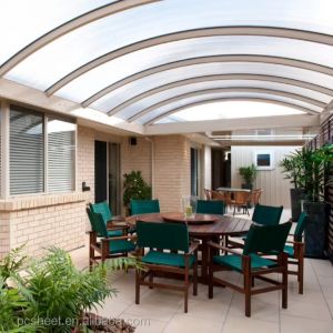 Buy cheap Commercial Roof Foldable clear Polycarbonate for Greenhouse 4 Walls 20mm Hollow Polycarbonate Sheets from wholesalers
