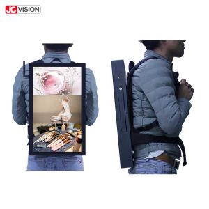 Buy cheap 13000mA 22in Backpack Lcd Digital Billboard Vertical 250nits from wholesalers