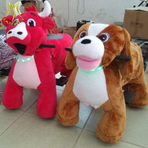 Buy cheap Hansel plush rideable machines stuffy animal amusement park equipment rides from wholesalers