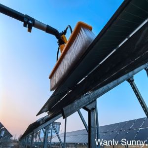 Buy cheap Style Solar Panel Cleaning Brush with 55 Cm Widened Head and 4.8 M Telescopic Handle from wholesalers