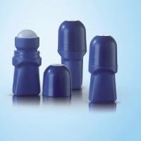 Buy cheap 50ml Smooth Plastic Ball Refillable Roll On Perfume Bottle With Cap product