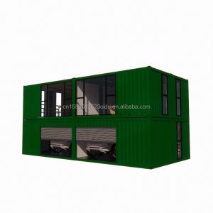 Customizable Flat Package Prefabricated House with Modern Design Style and