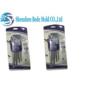 Buy cheap Metric Ball End L Wrench Hexagonal Keys Tools Kit 9pcs Chrome Plated High Hardness product