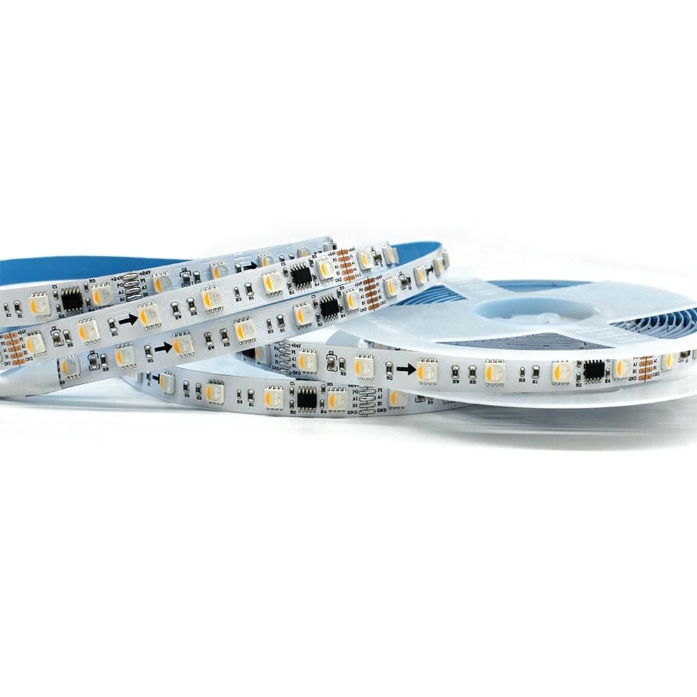 Buy cheap Decorative Digital Led Strip Dmx Controller 24V Magic RGBW 60LEDs/M Outdoor Dmx Led Lighting from wholesalers