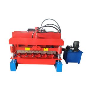 GI/PPGI Glazed Tile Roll Forming Machine 4kw For Building Material Machinery