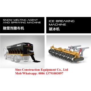 Sinotruk Howo 6x4 Comprehensive Snow Removing Machine
