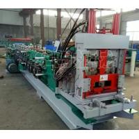 Buy cheap Adjustable C Purlin Forming Machine , Galvanized Coil Channel Roll Forming product