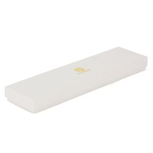 Custom Logo Luxury White Long Paper Watch Gift Box Packaging