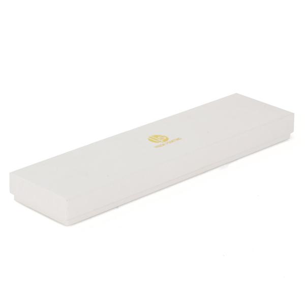 Custom Logo Luxury White Long Paper Watch Gift Box Packaging