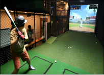 Buy cheap Customized Interactive Baseball Game Training Interactive Baseball Simulator from wholesalers