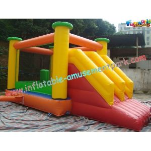 Buy cheap 18 OZ Fire Retardant Inflatable Bouncer Slide CE Blower For Outdoor And Indoor from wholesalers