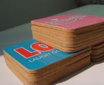 Buy cheap Sticker Lable Nature Cork Coaster with silkscreen logo, good for home and hotel from wholesalers