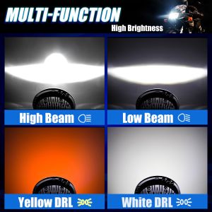 Buy cheap 7 Inch Motorcycle LED Headlight with 6500k Color Temperature 10000LM Lumen and DC12V Voltage from wholesalers