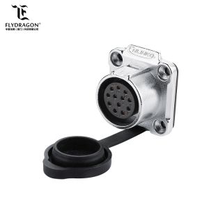 Buy cheap China Factory IP67 M20 Waterproof Audio Jack Plug Sockets 12 Wires Quick Panel Mount Safe Lock Connector for Signal from wholesalers