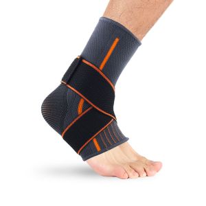 Buy cheap Basketball Elastic Fitness Recovery Motion Compression Lace-up Ankle Brace from wholesalers