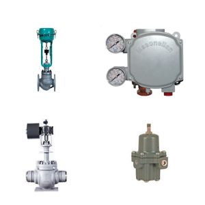 Pneumatic Control Valve With Masoneilan SVi1000 Digital Valve Positioner And