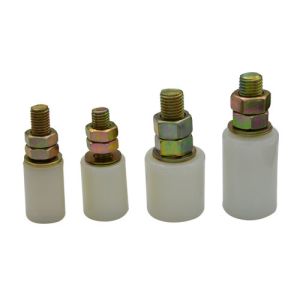 Buy cheap Sliding gate nylon guide roller NW601, white or black color, bolt with 2 nuts from wholesalers