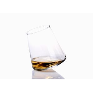 Buy cheap Unique Crystal 300ml Roly Poly Whisky Glasses With Smooth Rim from wholesalers