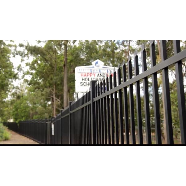 Zinc Steel Tubular Backyard Guard Fencing