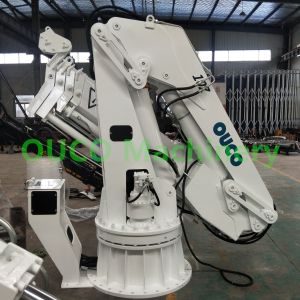 10m CCS Folding Boom 1t Compact Pedestal Jib Crane