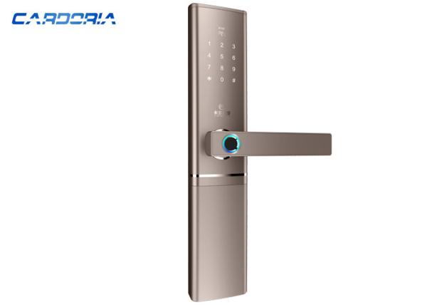 Quality Smart Bluetooth Fingerprint Door Lock With Android IOS APP Remote Control Function for sale
