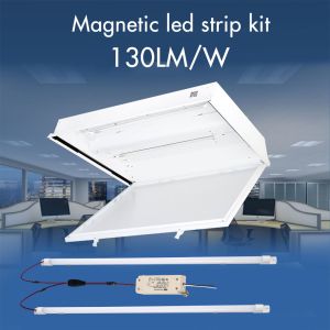 Buy cheap 4ft 2 Strips Magnetic Led Retrofit Kit With UL And Premium DLC Listed product