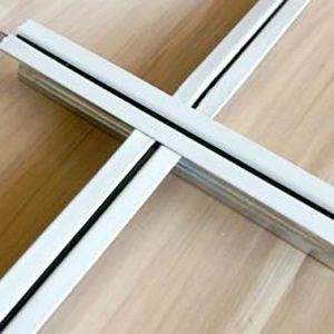 Buy cheap White Suspended Ceiling Galvanized Steel T Bar 24x38mm Lay In from wholesalers