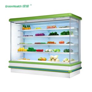 Buy cheap Drinks / Vegetable Multideck Open Chiller With 4 Layers Shelf European Design from wholesalers