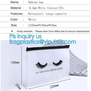 Buy cheap Slider Packaging waterproof promotion Zipper bag, Sinicline pvc mini plastic zipper cosmetic slider zip bags with print from wholesalers