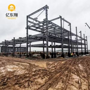 C Z Purlin Steel Structure Warehouse with Galvanized Finish