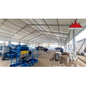 Customizable Industrial Storage Tent With Adjustable Lengths And Enhanced