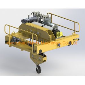 China Dual Thruster Brake Overhead Crane 18M Electric Hoist Winch on sale