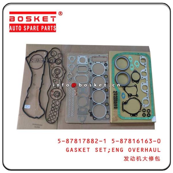 Quality 5878178821 5878161630 Engine Head Overhaul Gasket Set For ISUZU XD 4HK1 for sale