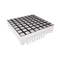 China Pure Green 8x8 Square Dot Matrix LED Display Row Anode For Elevator Position Indicator for sale