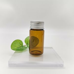 Buy cheap 1ml 2ml Empty Amber Perfume Mini Glass Vials With Screw Top from wholesalers