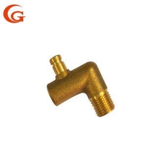 Buy cheap OEM 90 Degree Hose Barb Elbow , Male Forged 1 2 Inch Brass 90 Degree Elbow from wholesalers
