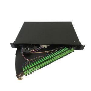 Buy cheap 1U ODF Patch Panel Rack Mount Fiber Optic Terminal Box from wholesalers
