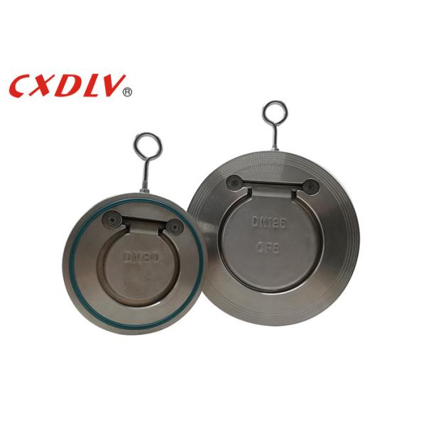 SS316 Essentric Disc Stainless Swing Check Valve PN16 PTFE O Ring With ISO