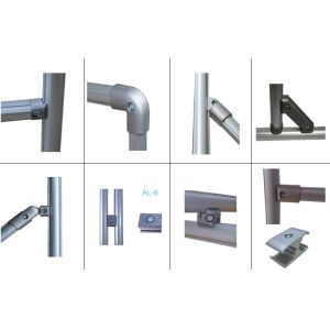 Buy cheap Different Flexible Shape Aluminum Pipe Fittings Connectors from wholesalers