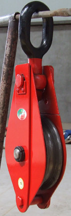 Buy cheap Pulley block with hook/ring ,Single-Sheave from wholesalers