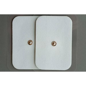 Buy cheap tens snap 6x9 cm Reusable Self Adhesive Replacement Electrode Pads physiotherapy equipments from wholesalers