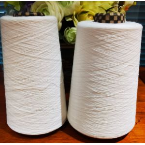 Raw White Recycled Virgin Polyester Thread 20S/3 With GRS Certificate