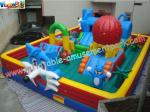 Buy cheap Custom Inflatable Amusement Park , Giant Inflatable Toys For Kids Play from wholesalers
