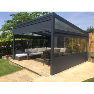 Buy cheap Facade Sunshade Zip Track Motorised Roller Blinds Pvdf Surface from wholesalers